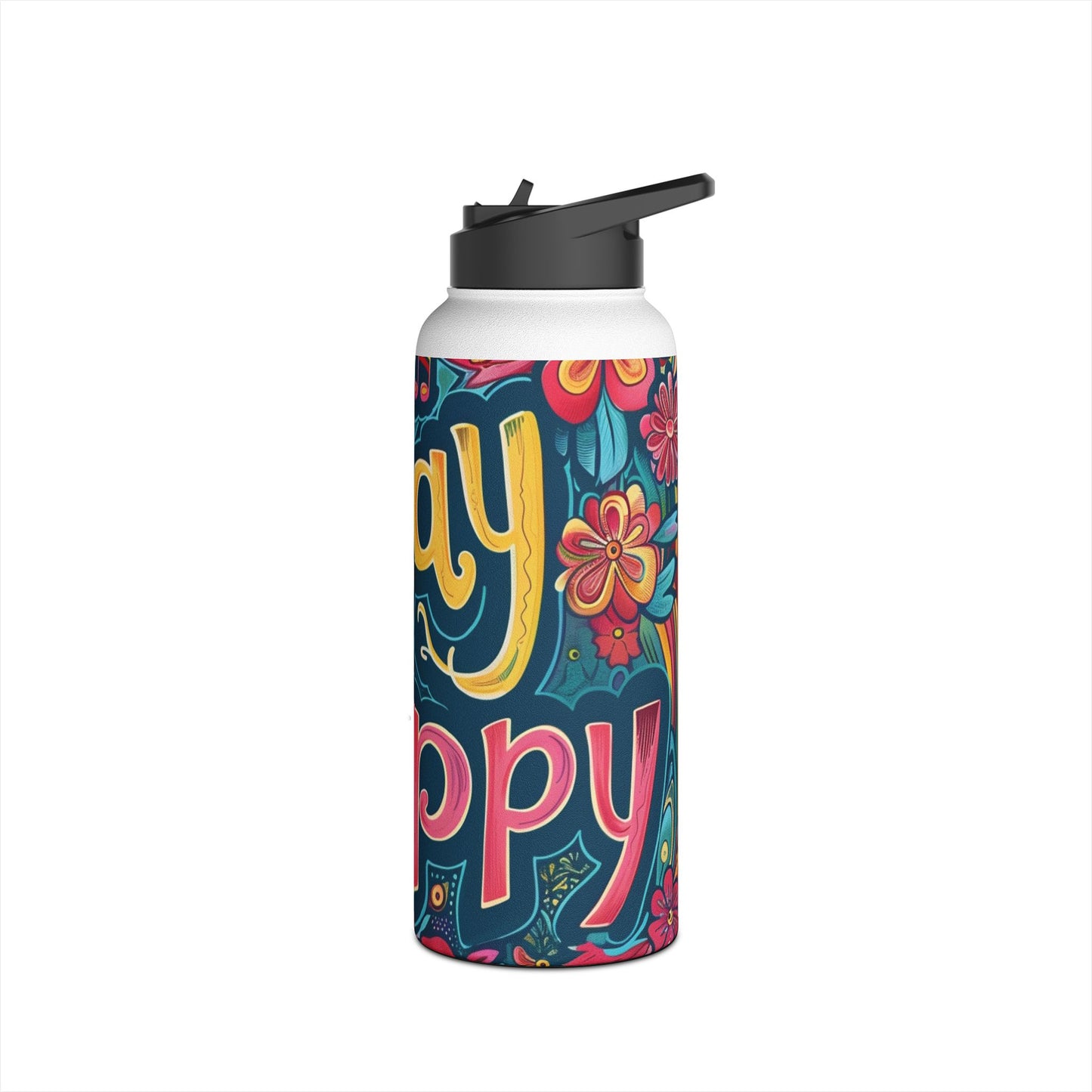 Stainless Steel Water Bottle, Standard Lid