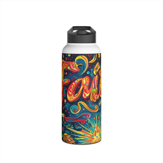 Stainless Steel Water Bottle, Standard Lid