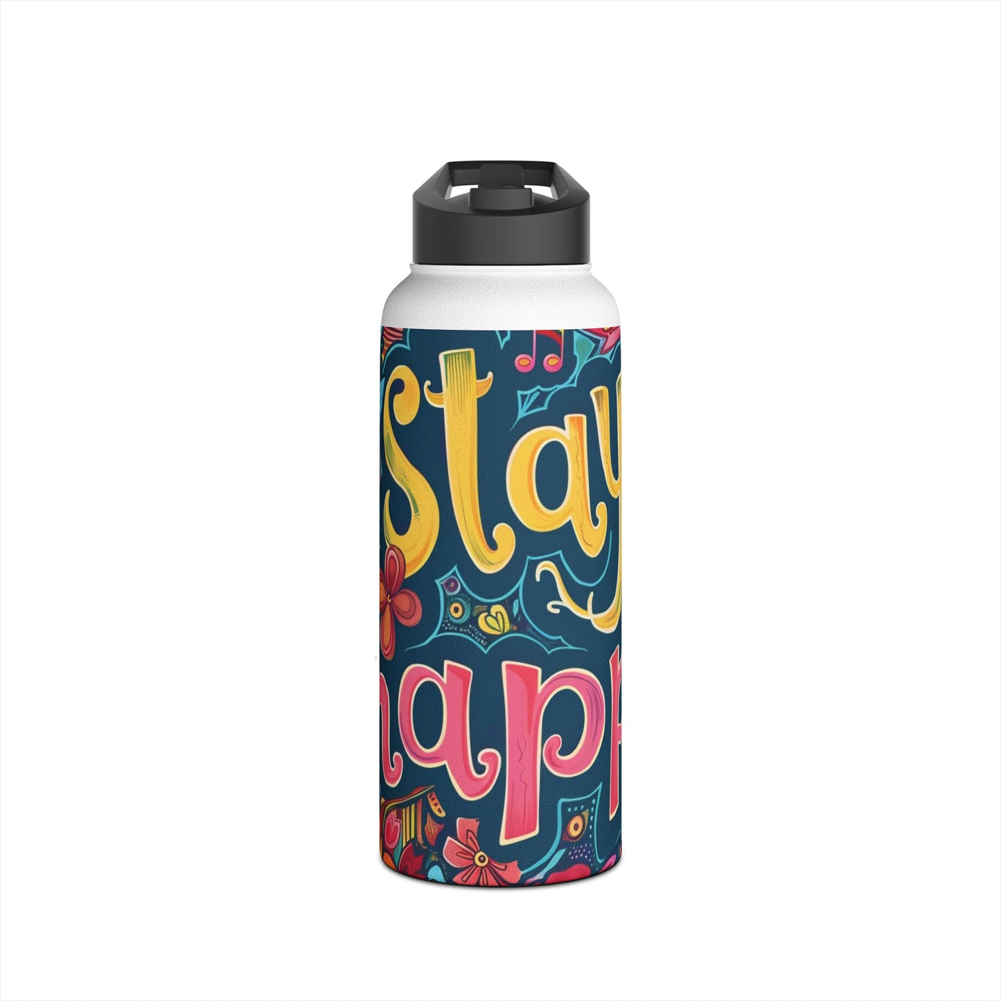 Stainless Steel Water Bottle, Standard Lid