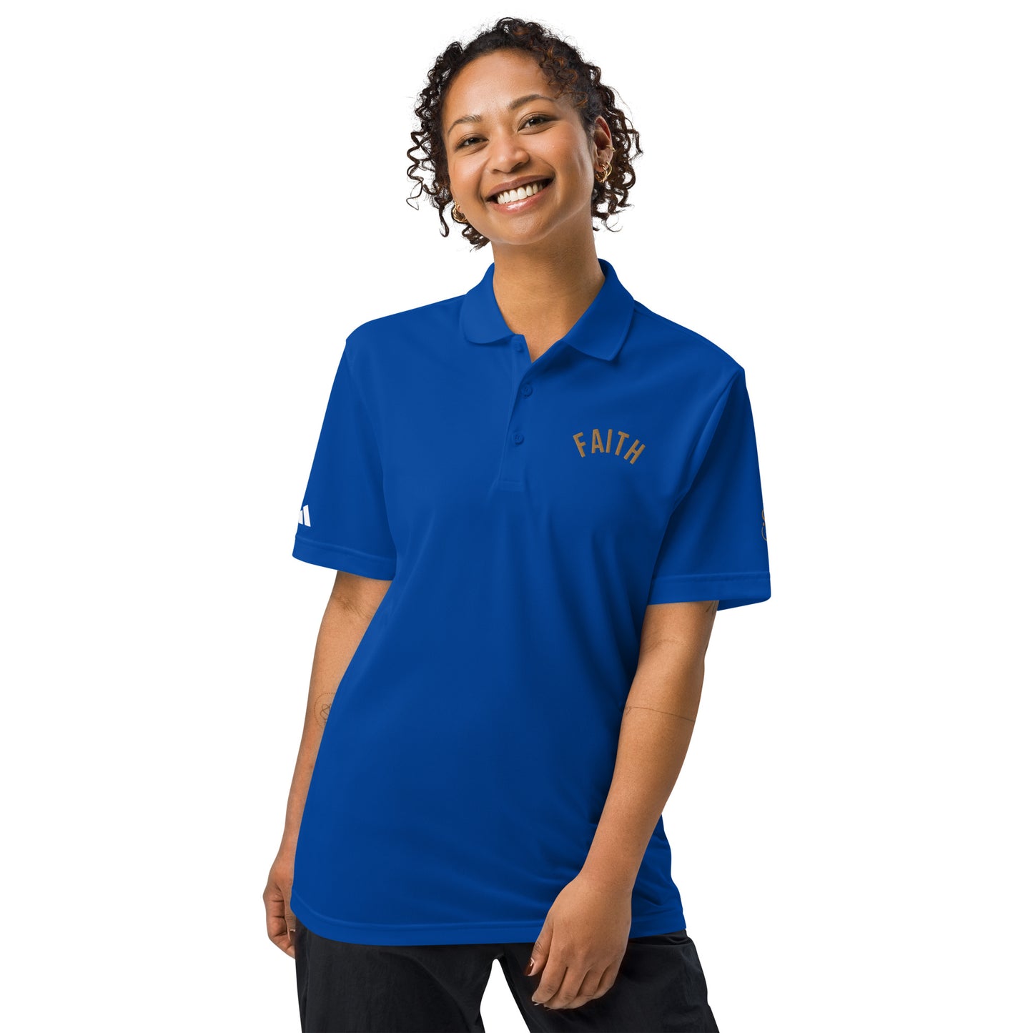 adidas® sport polo