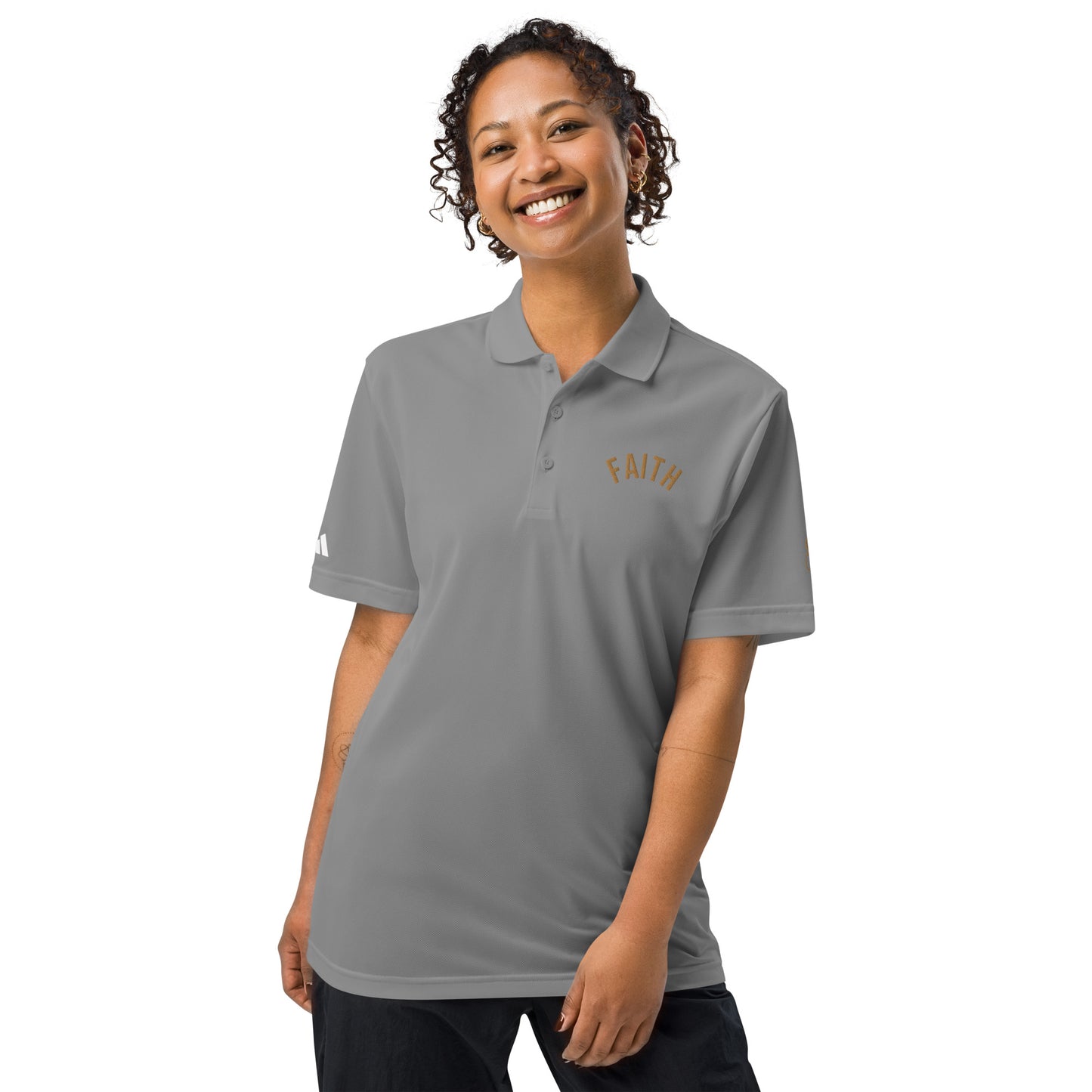 adidas® sport polo